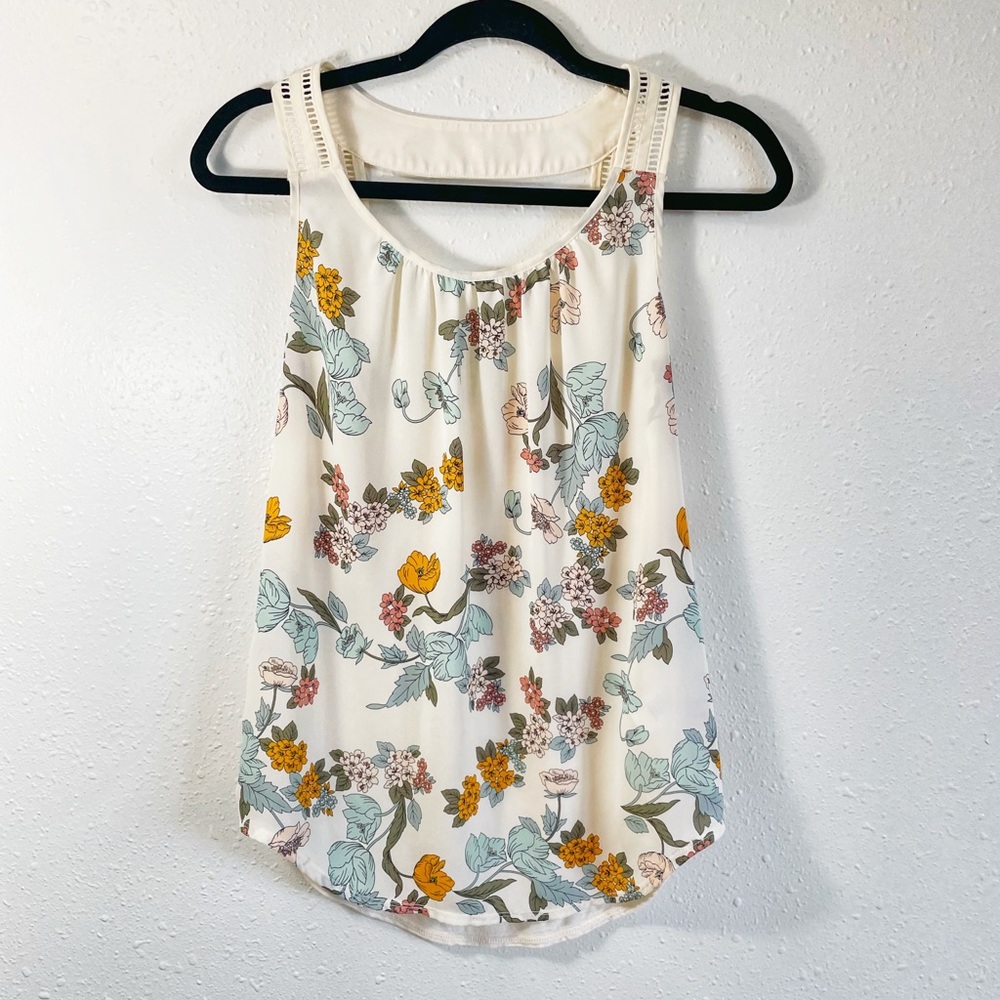 Maurices xsmall tank top floral